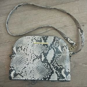 Steve Madden snakeskin print Cross body purse